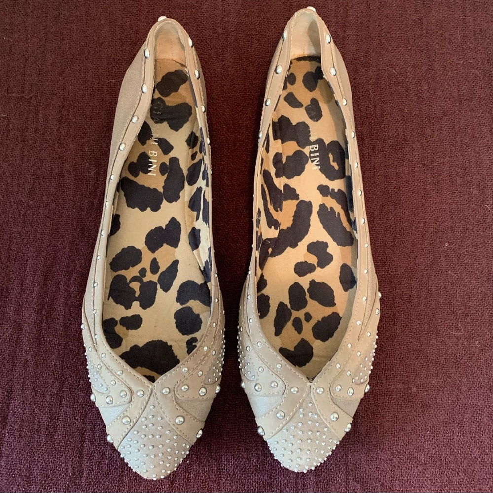 Gianni Bini Studded Ballet Flats - Picture 5 of 10
